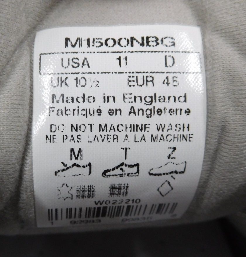 New Balance ニューバランス M1500NBG 30th ANNIVERSARY 30周年 グレー 