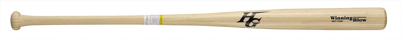 新品 ハイゴールド(Hi-GOLD) 一般硬式用竹製バット ナチュラル 100cm WBT竹バット WBT-7700H