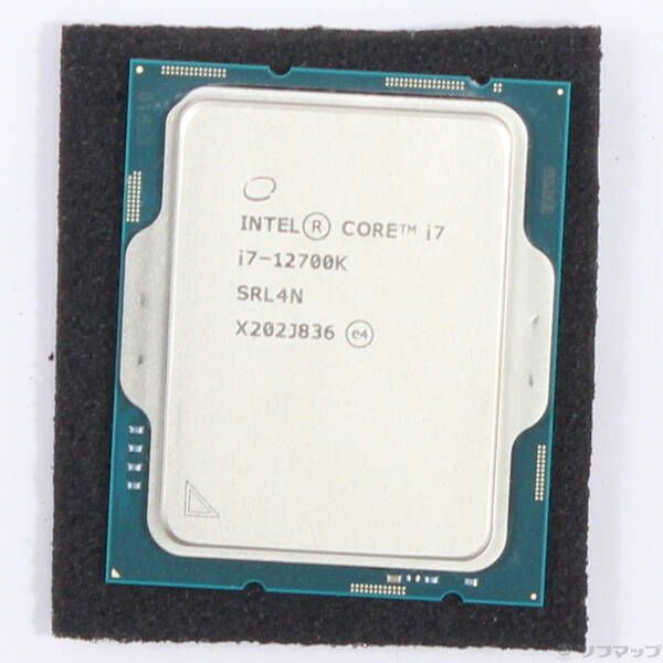 Core i7 12700K LGA1700 中古CPU intel - メルカリ