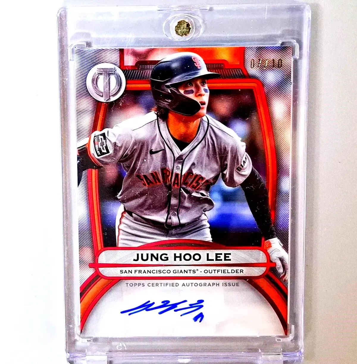 李政厚（イ・ジョンフ）サインカード 10枚限定 2025 TOPPS トップス トリビュート オート MLB