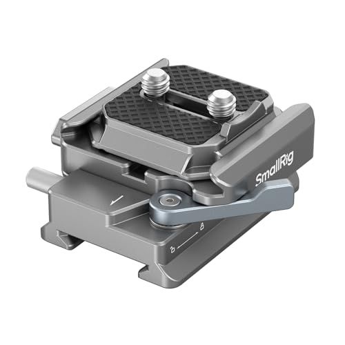 SmallRig クイックリリースプレート Arca用 DJI RS 4/RS 4 Pro/RS3/RS 3 Pro/RS 3 mini/RS 2/RSC 2用 HawkLock H38 クイックリリースマウントプレートキット 落下防止および f0c54663