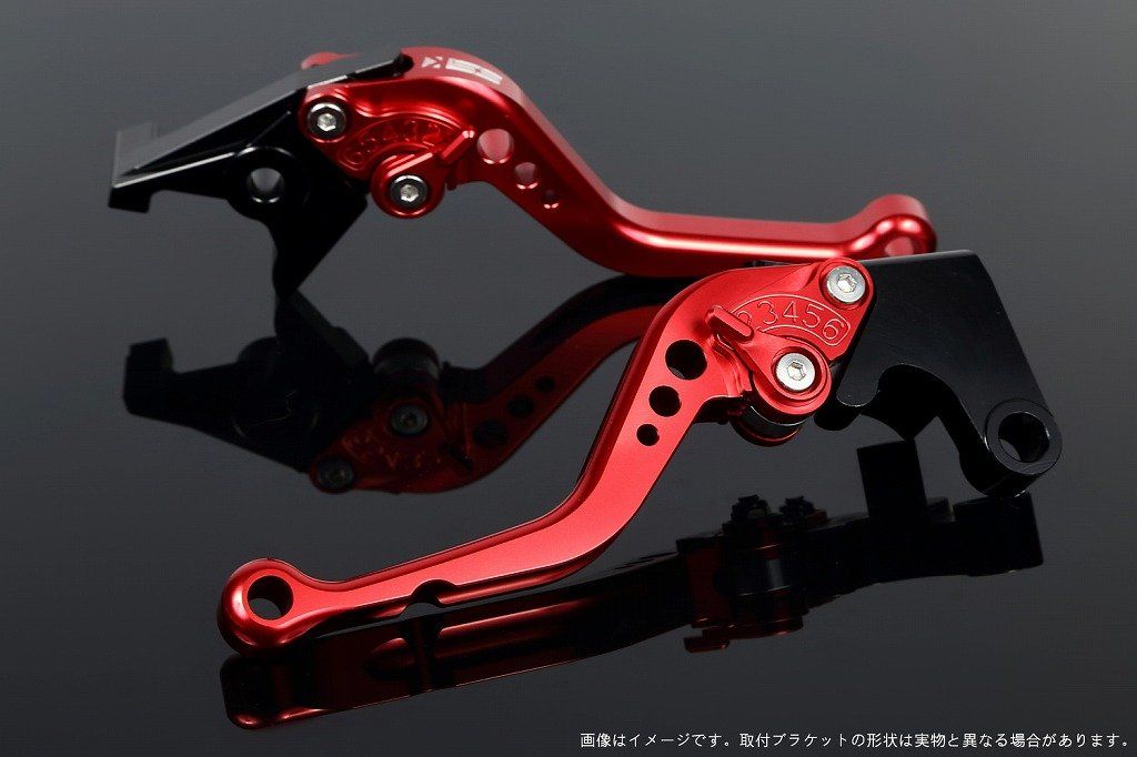 新品 SSK スピードラ アジャストレバーセット スタンダードショート レバー本体カラー:レッド アジャスターカラー:レッド HONDA ADV150 KF38