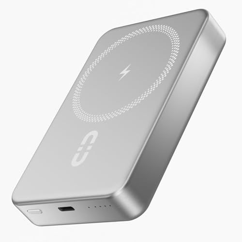MagSafe対応 ワイヤレス充電器 小型 20000mAh大容量 PD22.5W急速充電 薄型 マグネット式 スマホバッテリー 軽量 コンパクト Type-C入/出力 多重安全保護 残量ライト付き 持ち運び便利 PSE認証済 iPhone/ 35873d09