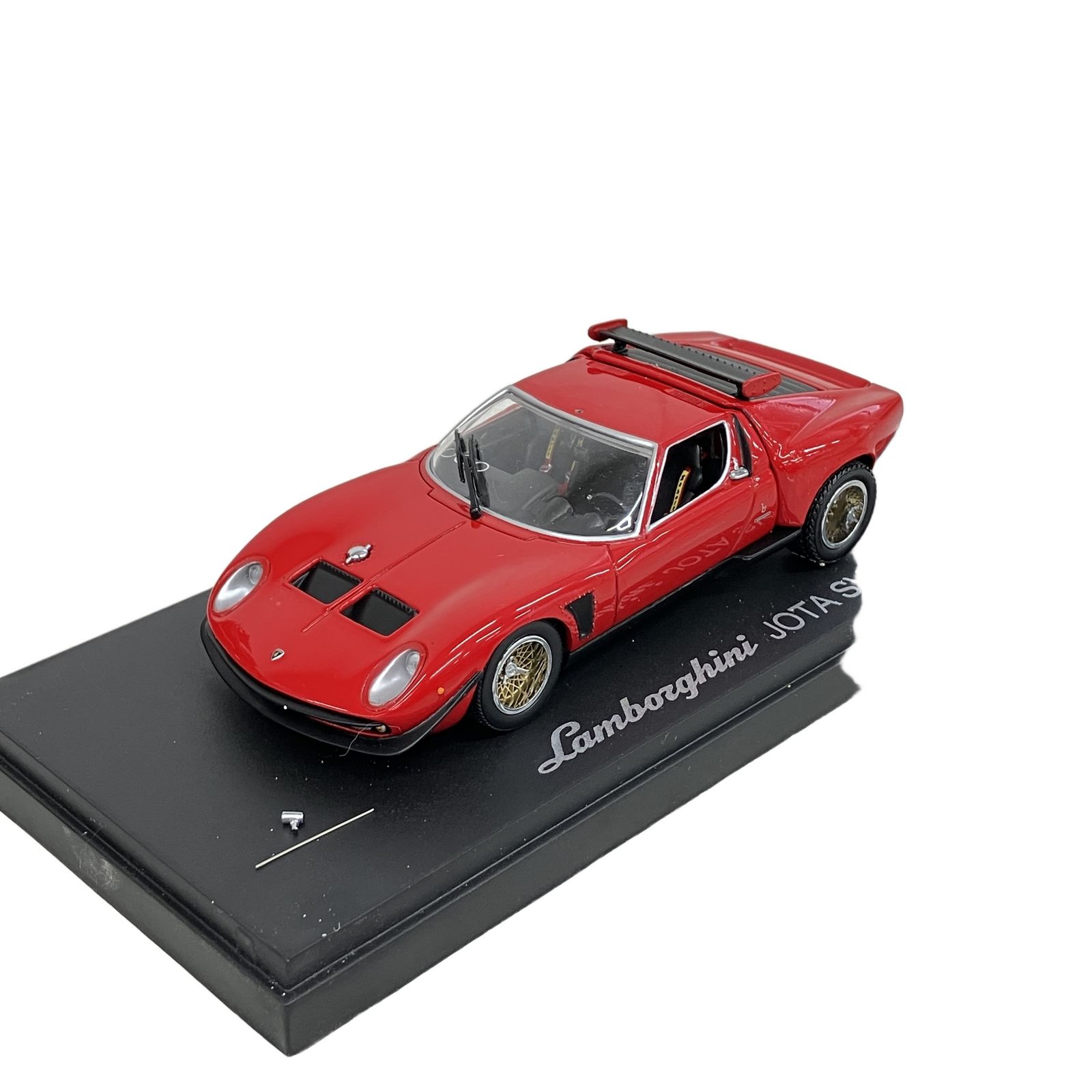 KYOSHO 京商 1/43 ランボルギーニ JOTA イオタ SVR 03201B / ブルー LHD 03201BL / 03201WR レッド 3点セット ミニカー フィギュア 中古 K11224263