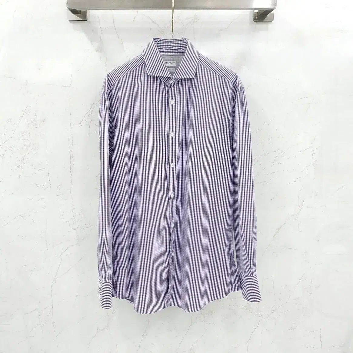 XL / ブルネロクチネリ CHECK シャツ