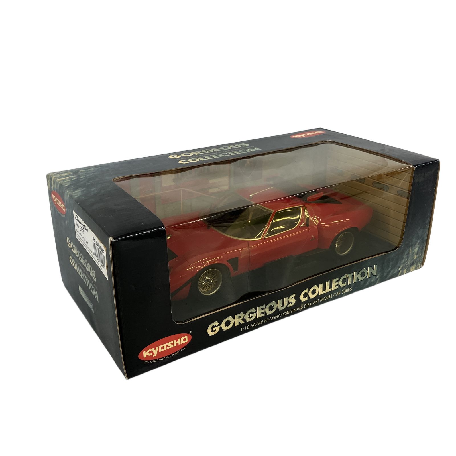 京商 1/18 ランボルギーニ イオタ SVR No.08311WR ダイキャスト ミニカー 中古 K11195916