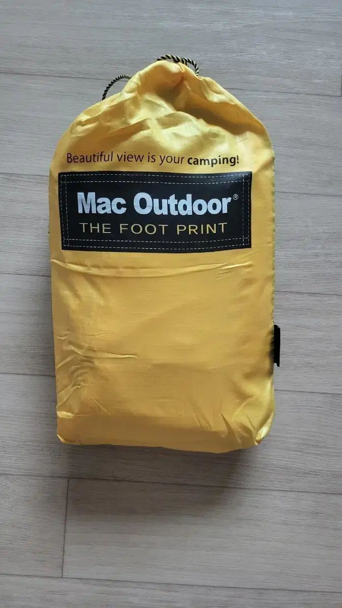 (新品) マックアウトドア LYNN フットプリント イェロー