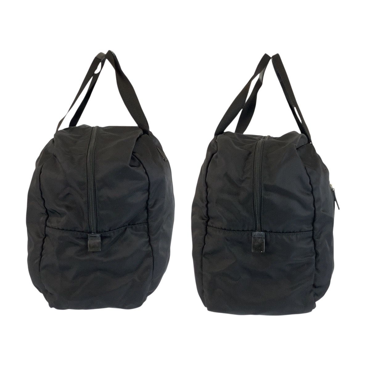 美品 GUCCI グッチ ブラック 黒 シルバー金具 ナイロン 012 0389