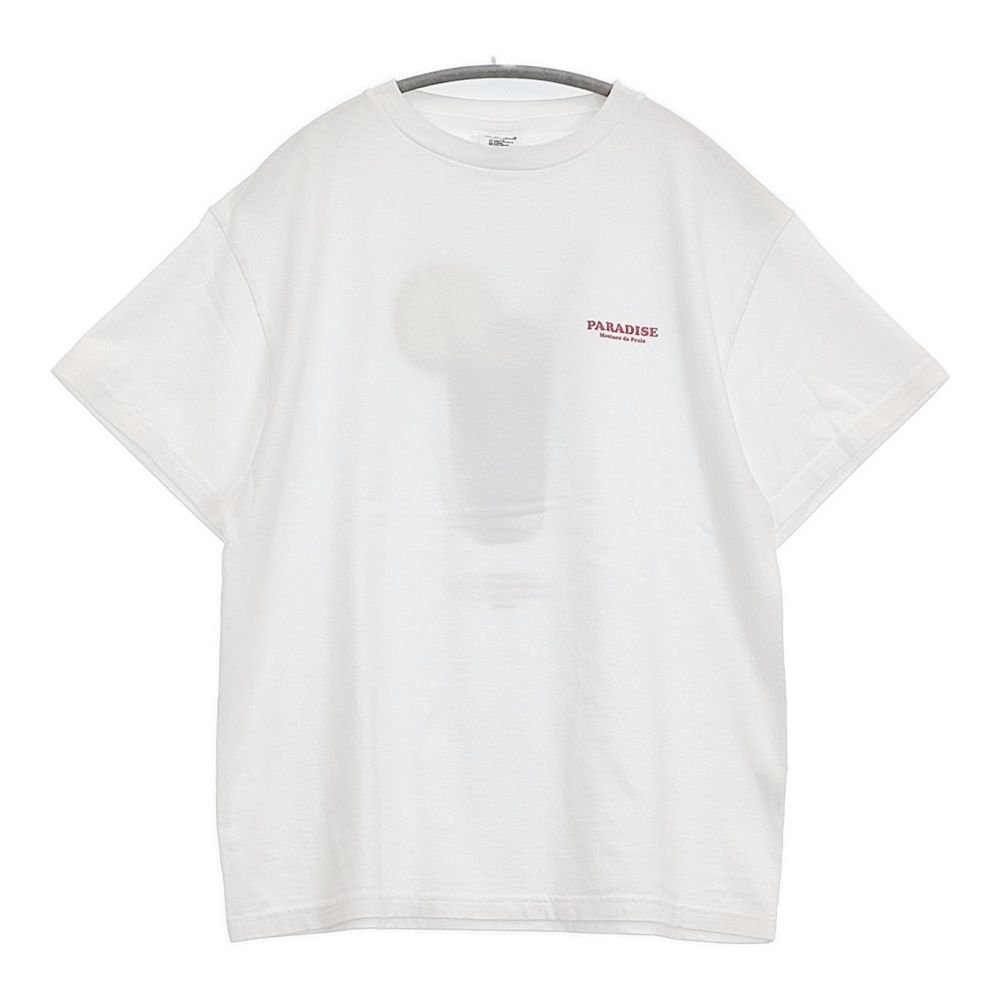 THE SHINZONE 25SS COCKTAIL TEE カクテル プリントTシャツ パラダイス PARADISE 定価13200円 半袖Ｔシャツ カットソー ホワイト レディース シンゾーン【中古】6-0506S◎