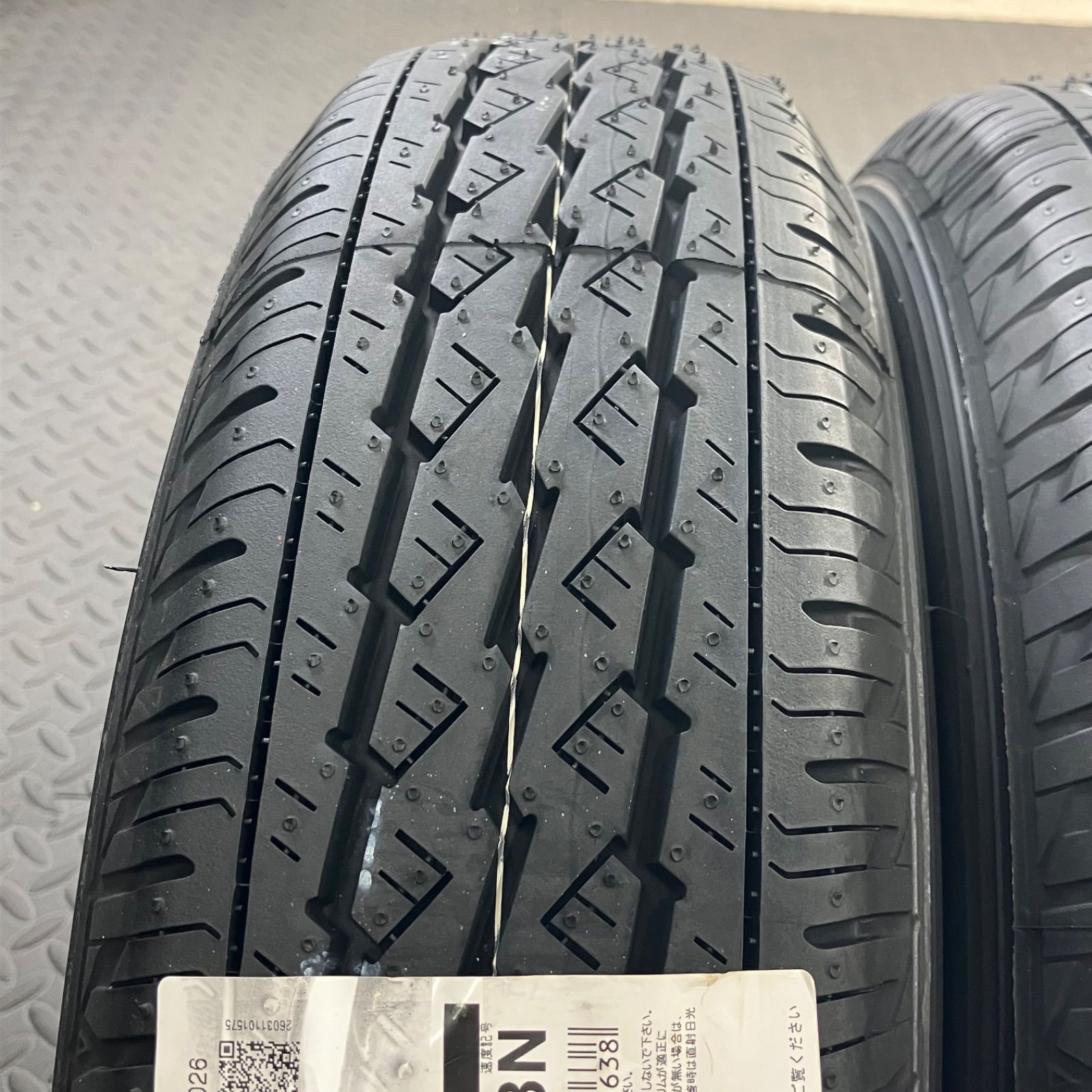 26年製 新品タイヤ 145/80R12 80/78N LT ブリヂストン K370(夏タイヤ 26年製 新品タイヤ 145/80R12 80/78N LT ブリヂストン K370(夏タイヤ