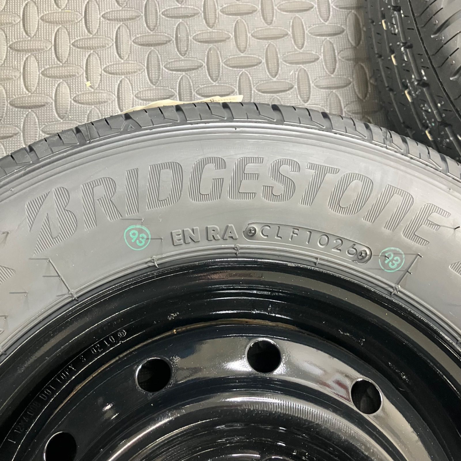 26年製 新品タイヤ 145/80R12 80/78N LT ブリヂストン K370(夏タイヤ