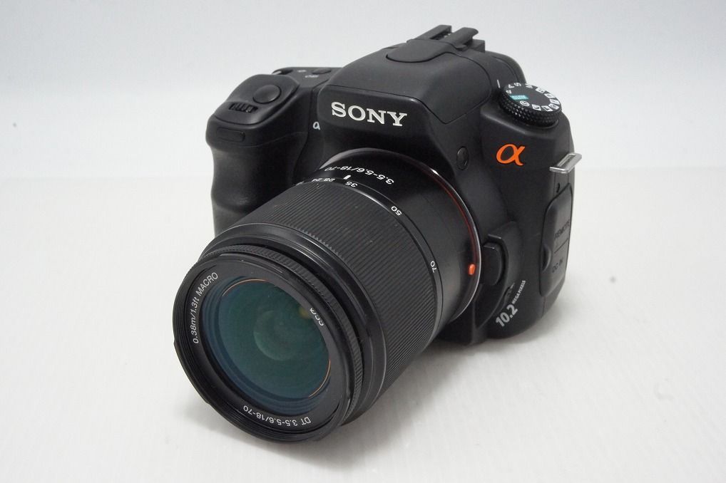 美品 SONY ソニー α200 レンズキット DSLR-A200K (DT 18-70mm F3.5-5.6