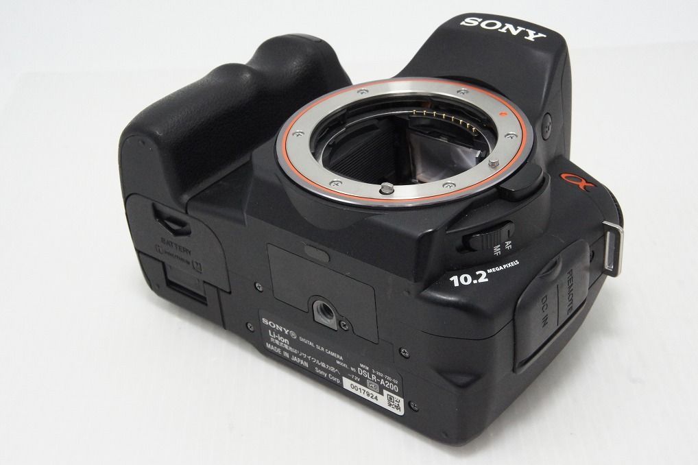 ☆美品☆ SONY ソニー α200 DSLR-A200 レンズ セット Amazon | SONY デジタル一眼レフカメラ レンズキット α200 レンズ