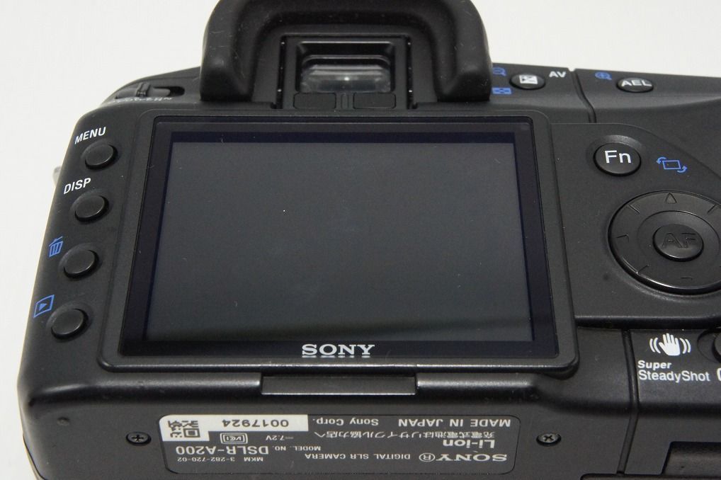 美品 SONY ソニー α200 レンズキット DSLR-A200K (DT 18-70mm F3.5-5.6