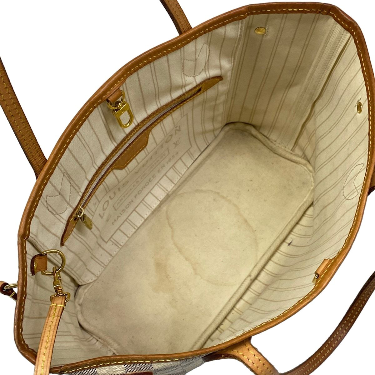 ルイ・ヴィトン　ネヴァーフル PM（ダミエ・アズール） LOUIS VUITTON(ルイヴィトン) トートバッグ ダミエ ネヴァーフルPM