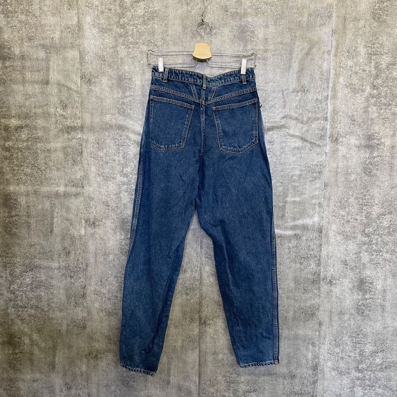 90s USA製 ワイドバギーテーパード インディゴブルー デニムパンツ T-1374】EDWIN エドウィン ワイドデニムパンツ バギーデニム