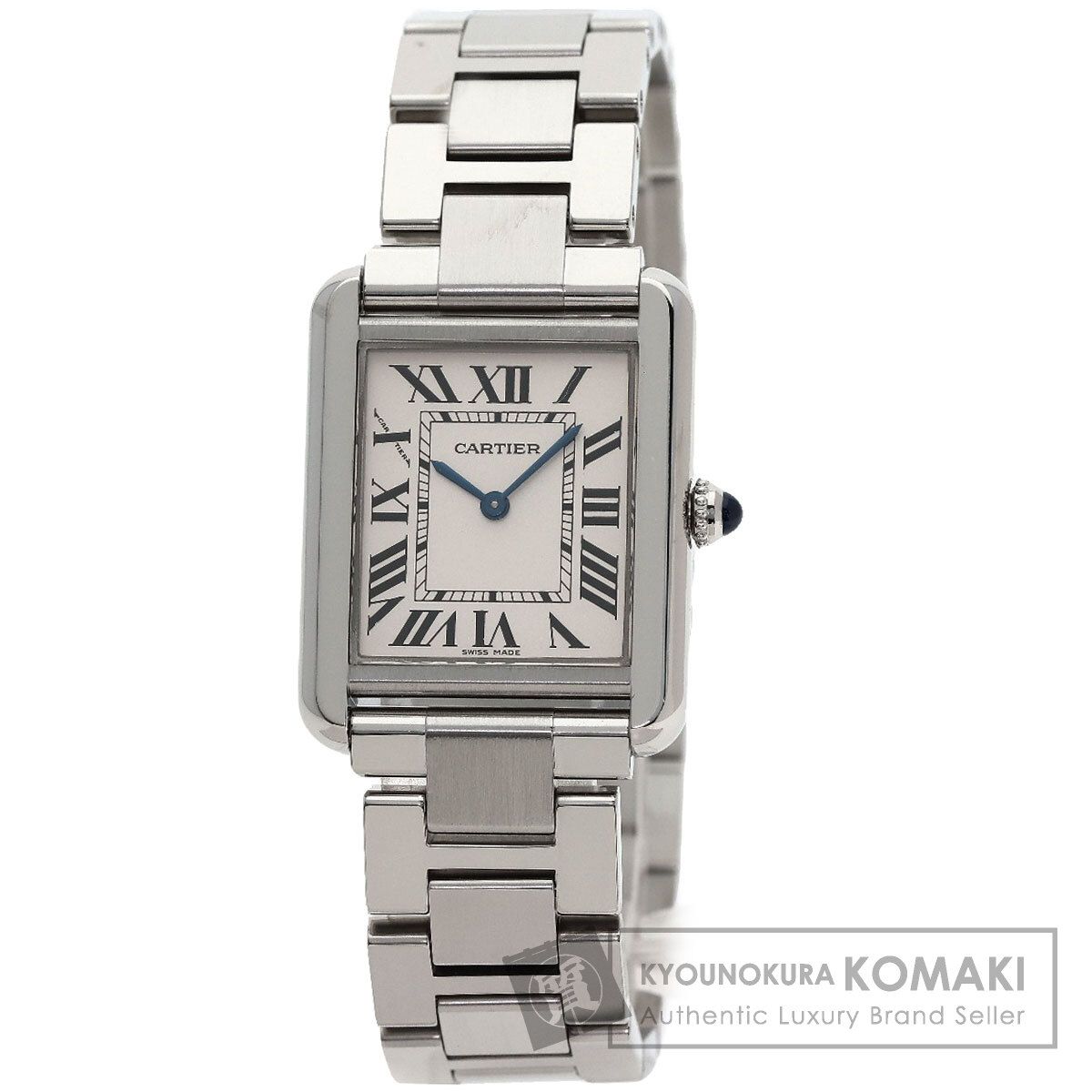 CARTIER カルティエ W5200013 タンクソロ SM 腕時計 SS SS レディース [中古]
