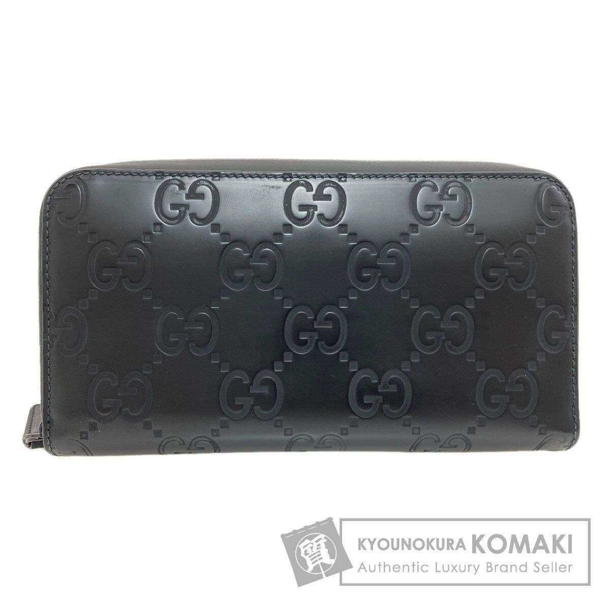 GUCCI グッチ 771421 ラウンドファスナー GG 長財布（小銭入れあり） ラバー レディース [中古]