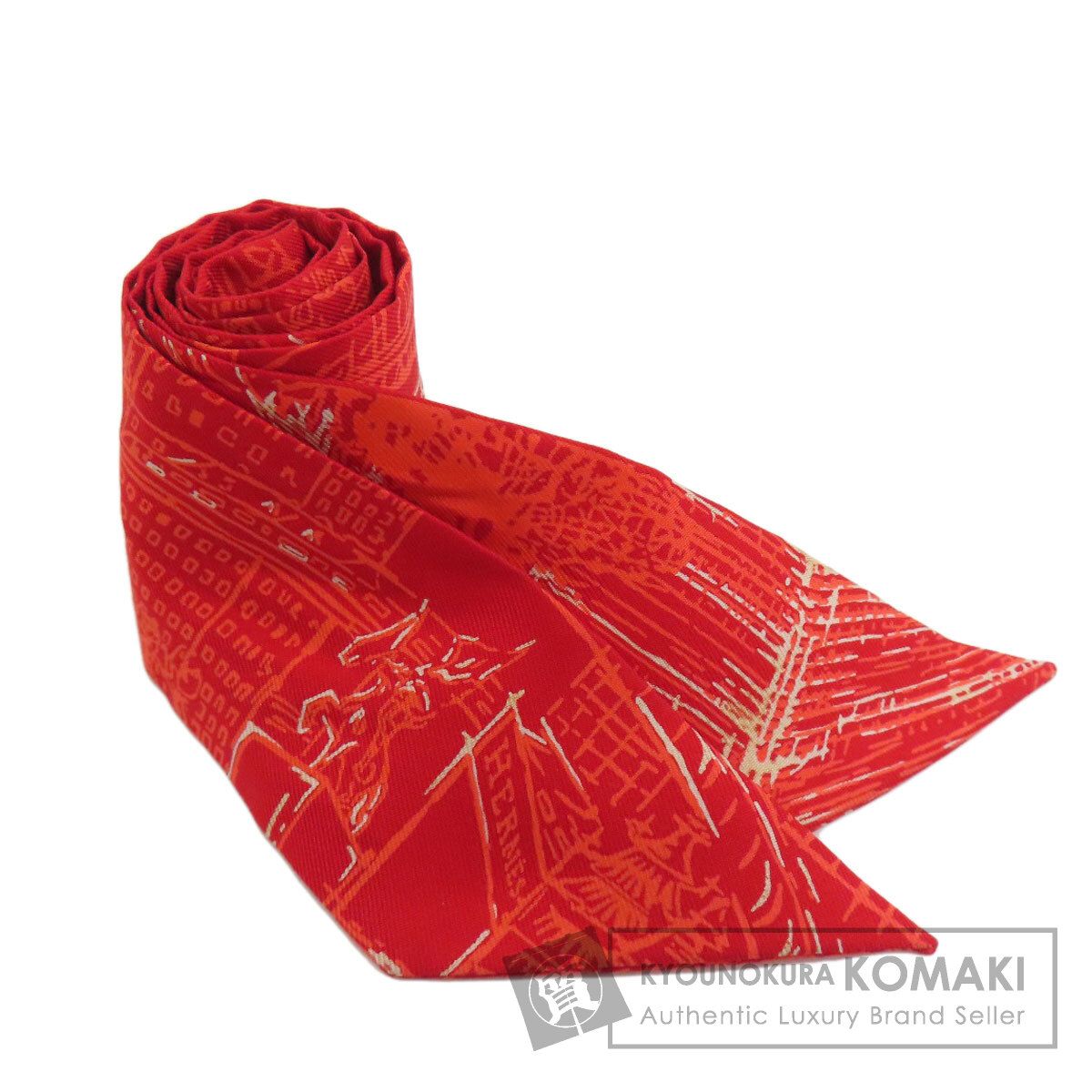 HERMES エルメス ツイリー スカーフ シルク レディース [中古]