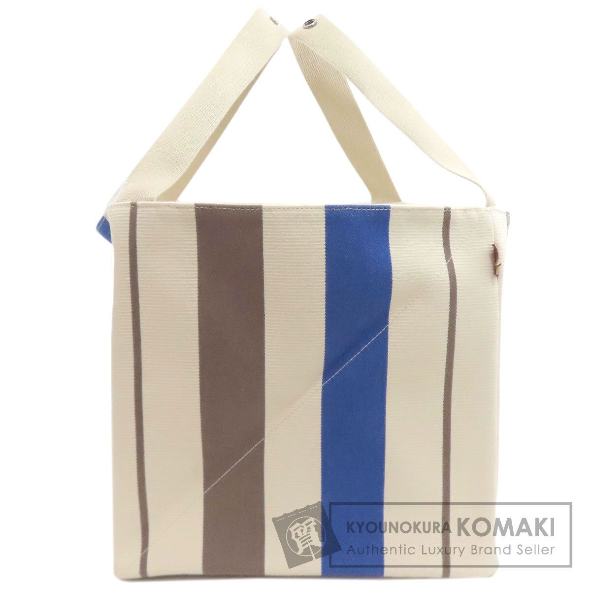 HERMES エルメス ズールーPM トートバッグ キャンバス レディース [中古]