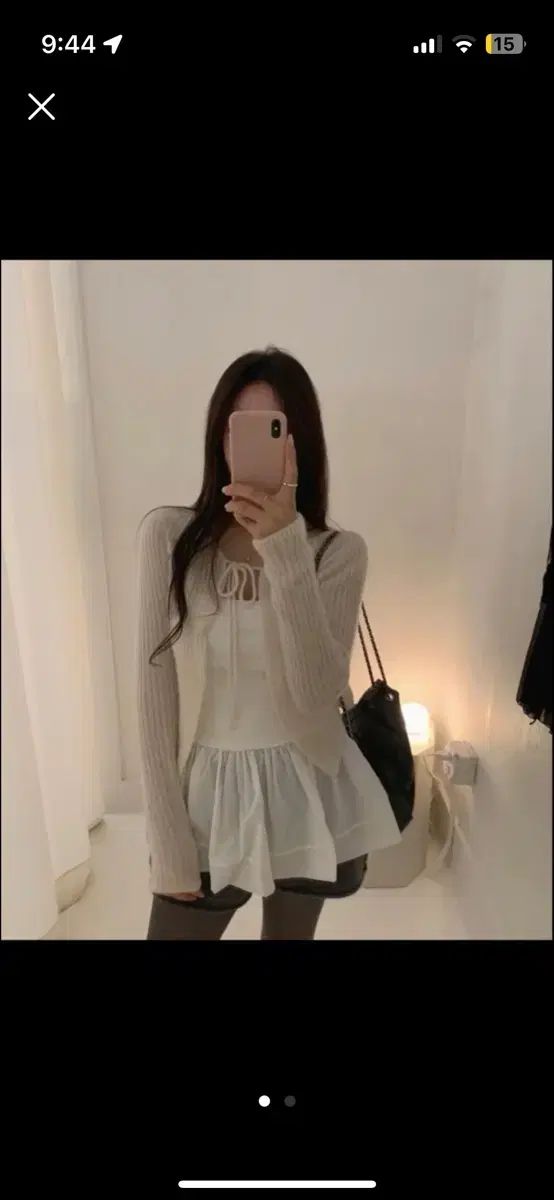 リリーコーツ リリーチューブトップ ホワイト 新品