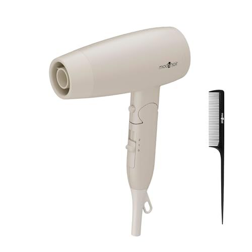 [ mod's hair ] アドバンススマート コンパクト イオン ヘアー ドライヤー (MHD-1234-AG)【コンパクト ＆ 大風量 の パワフル 速乾ドライヤー！】ドライヤー 海外対応 マイナスイオン 速乾 ヘアドライヤー 大風量 軽量 静音 小型t