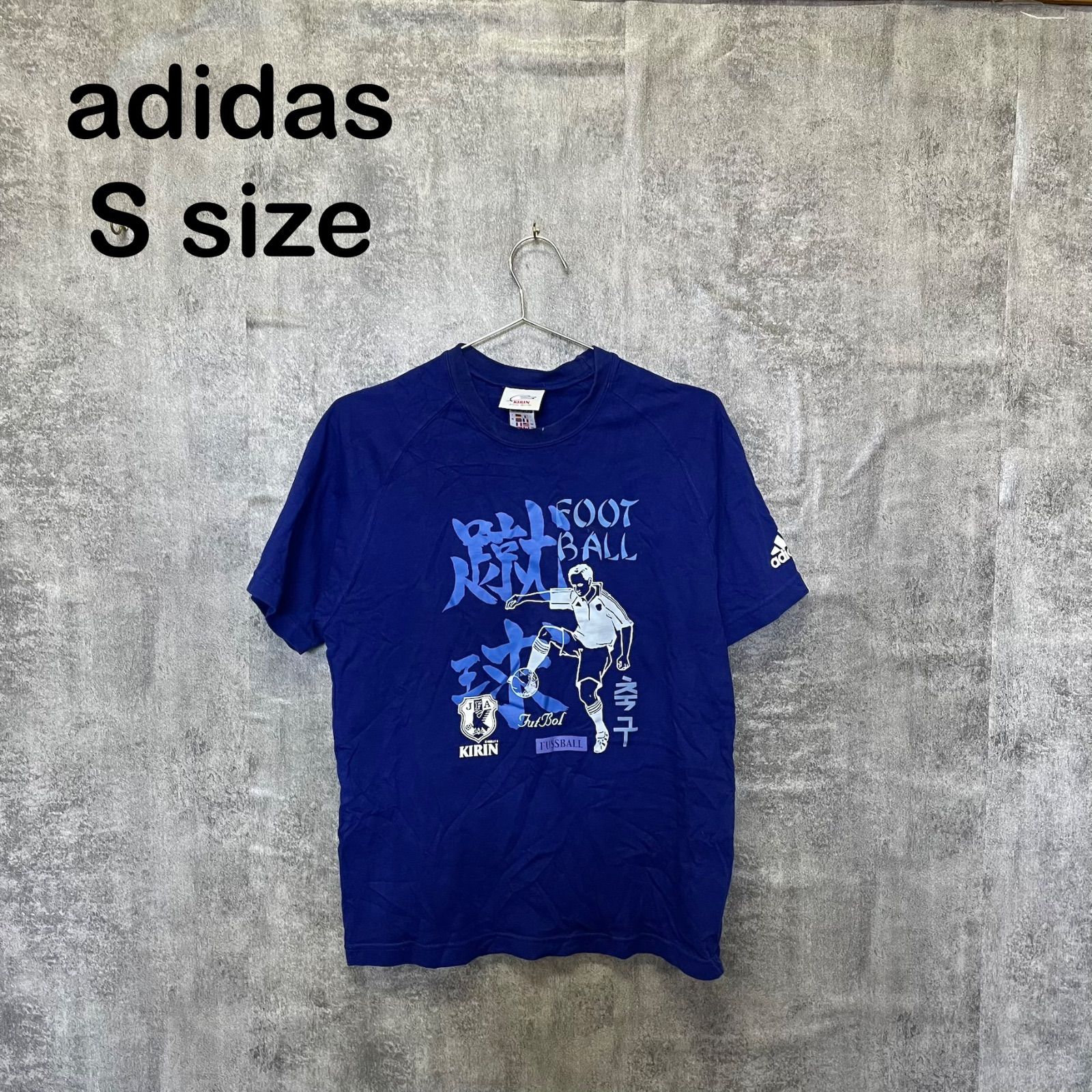 Y-779】adidas アディダス JFA サッカー日本代表 Tシャツ KIRIN