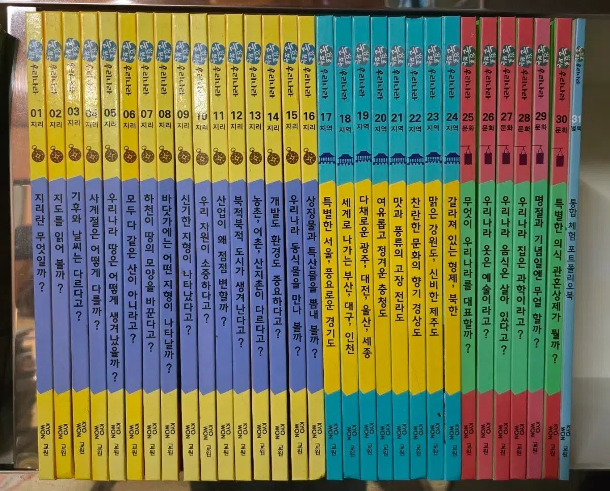 目で見えるウリ나라 30巻+통 (丸のまま) 体験ポートフォリオBOOK 教員