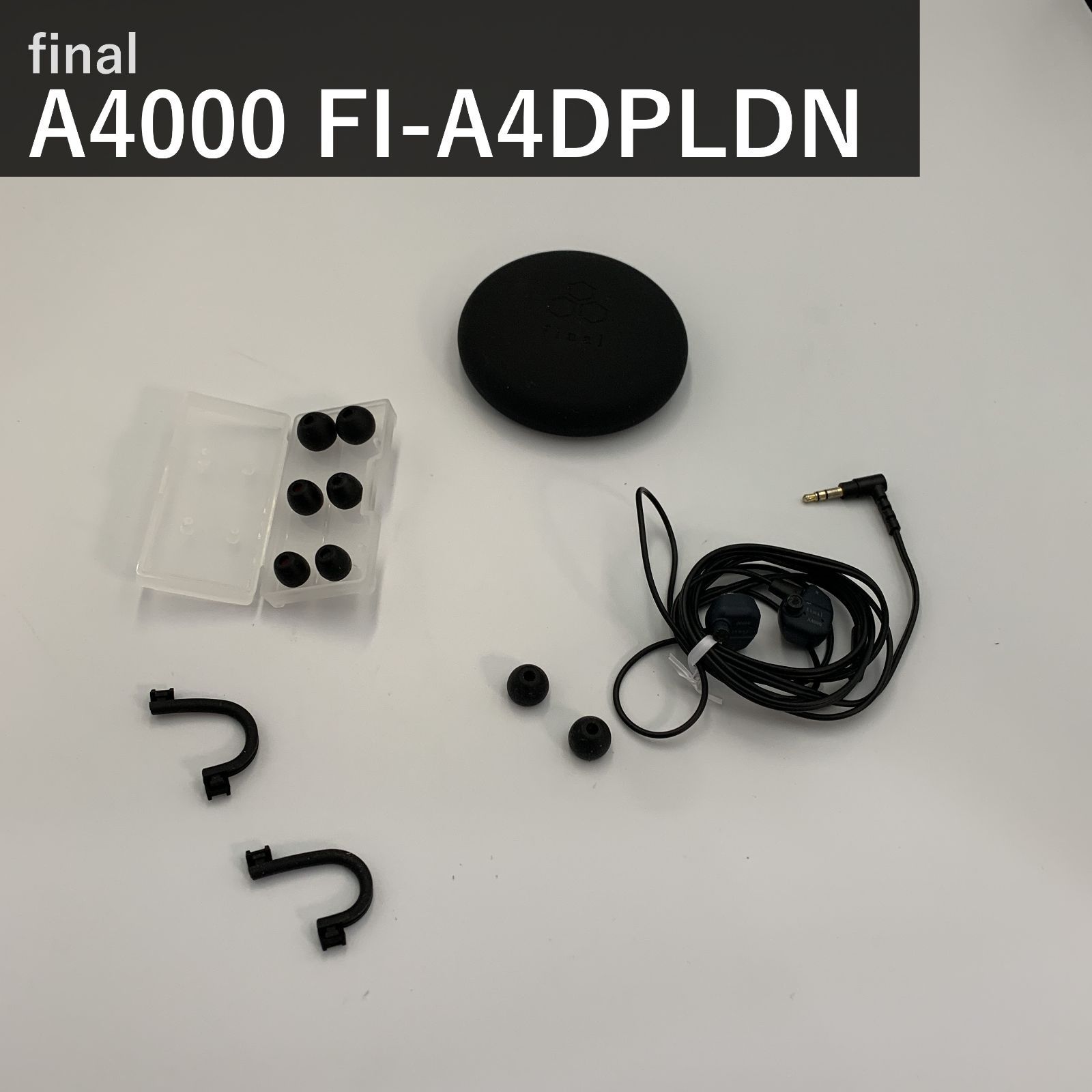 final A4000 ダークネイビー イヤホン A4000｜final-イヤホン
