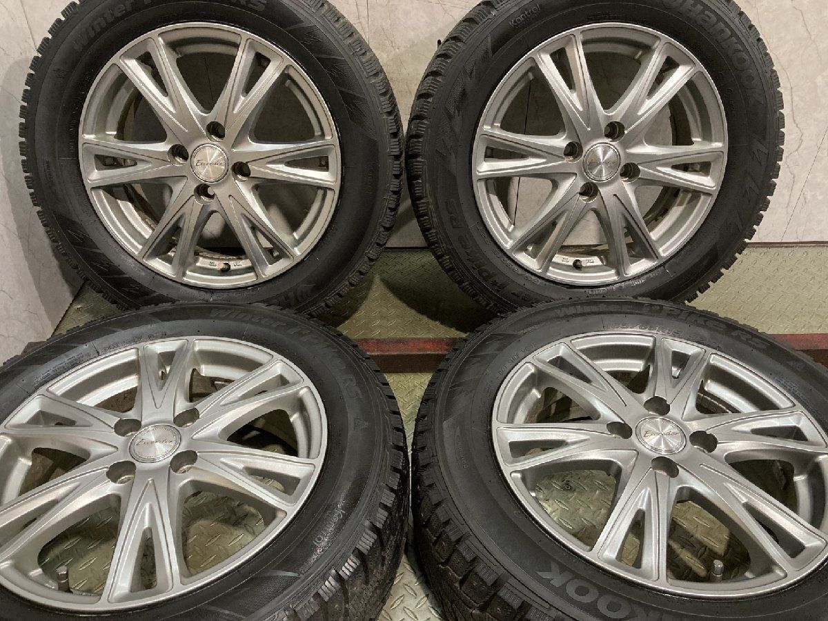 HANKOOK winter I PIKE RS 185/65R15】スパイクタイヤ【Exceeder 15
