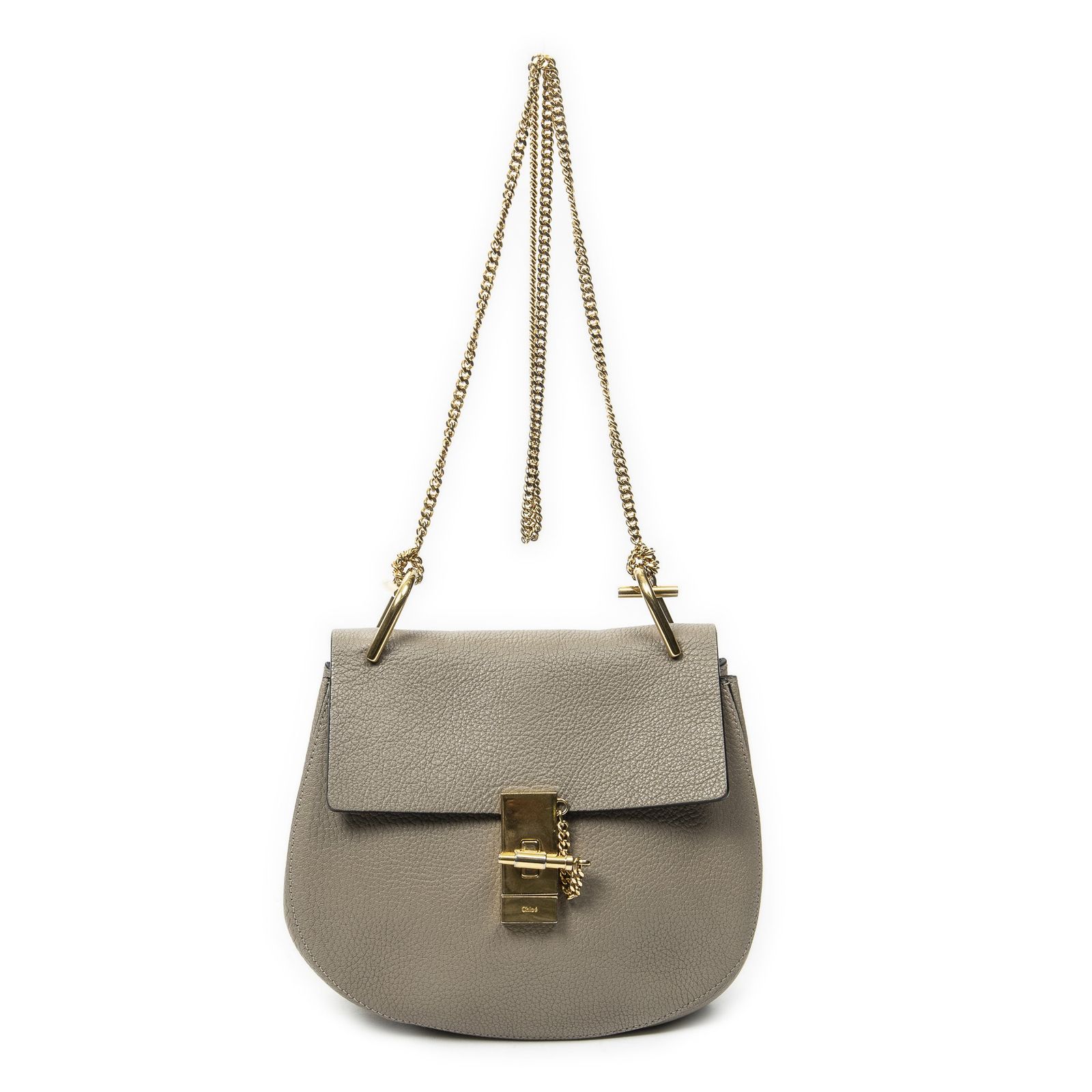 [中古] CHLOE クロエスモール・ドリュートープグレインカーフスキンレザーA