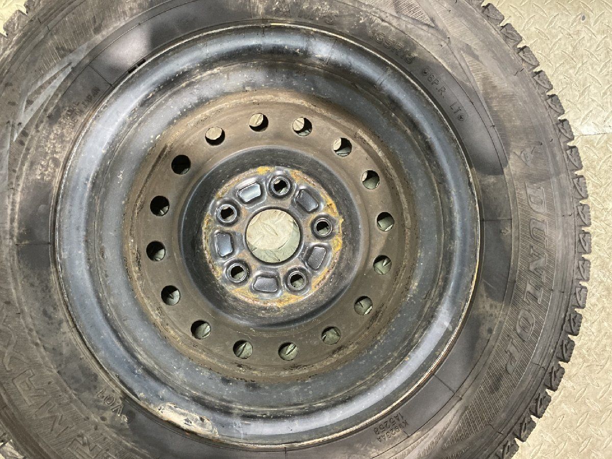 DUNLOP SV01 165R13LT 8PR】スタッドレス【トヨタ タウンエース/ライト 