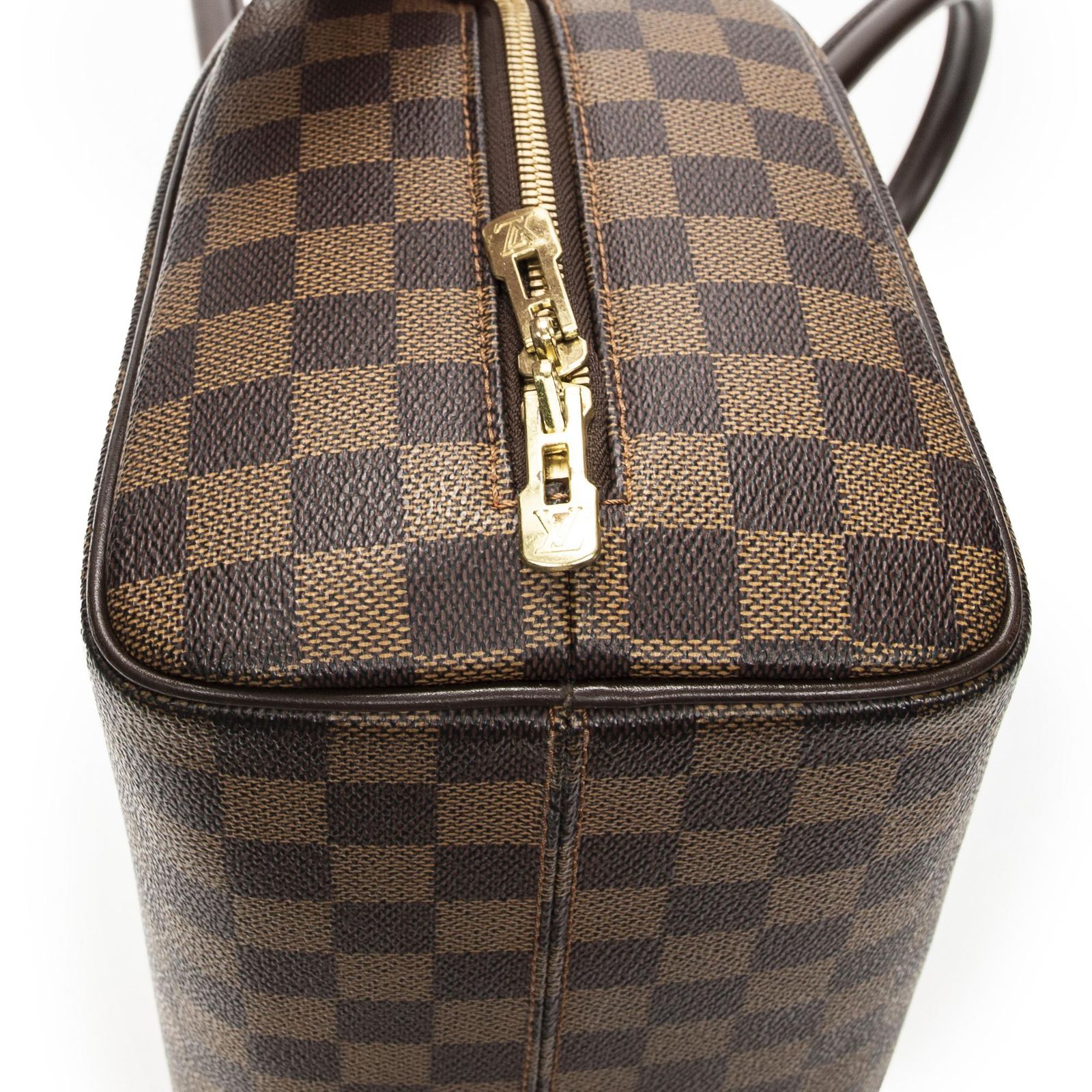 ルイヴィトン　ノリータGM_ダミエエベヌ 中古] LOUIS VUITTON ルイヴィトンノリータ茶色ダミエ エベヌA - メルカリ