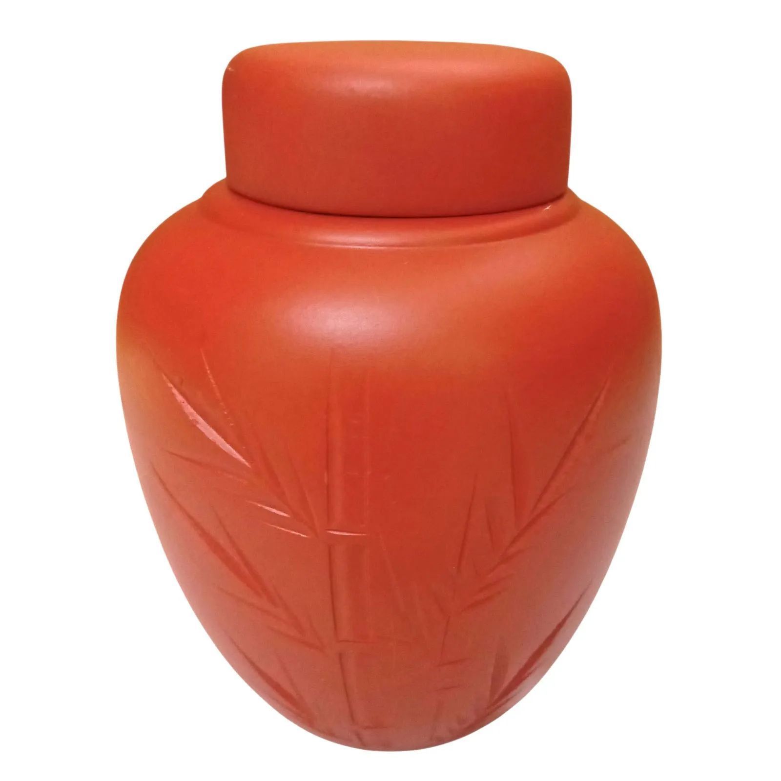 X05068 茶壺 常滑焼 茶入 茶道具 朱泥 竹彫り 竹模様 お茶 - メルカリ