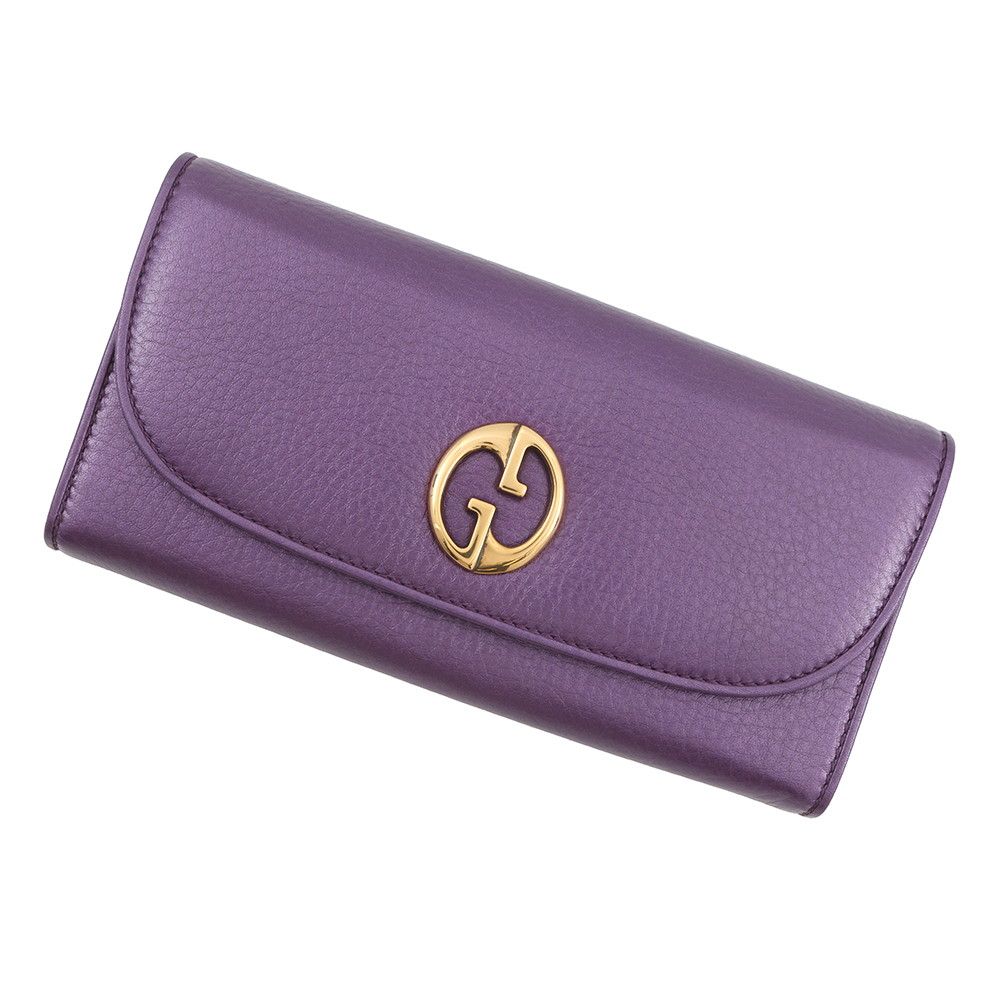グッチ 長財布 ダブルG コンチネンタル ウォレット レザー 245739 GUCCI 財布