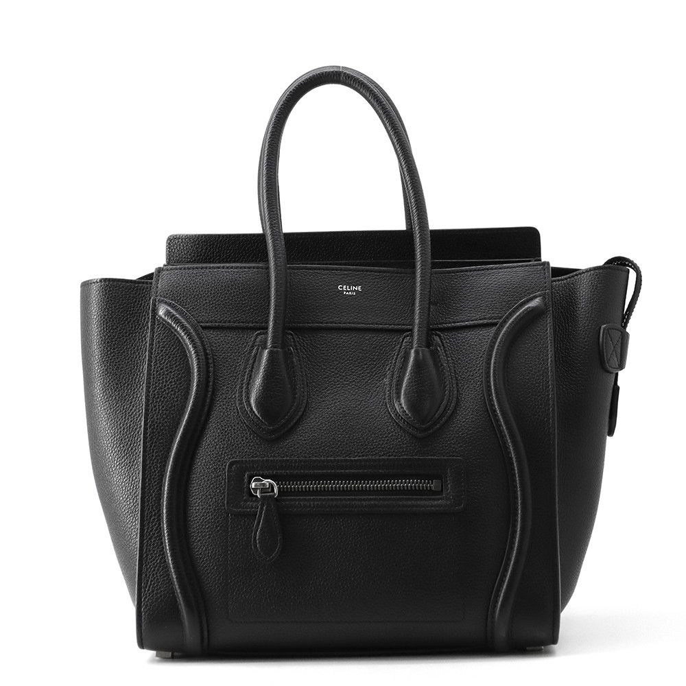 セリーヌ ハンドバッグ ラゲージ マイクロショッパー 189793 CELINE 黒