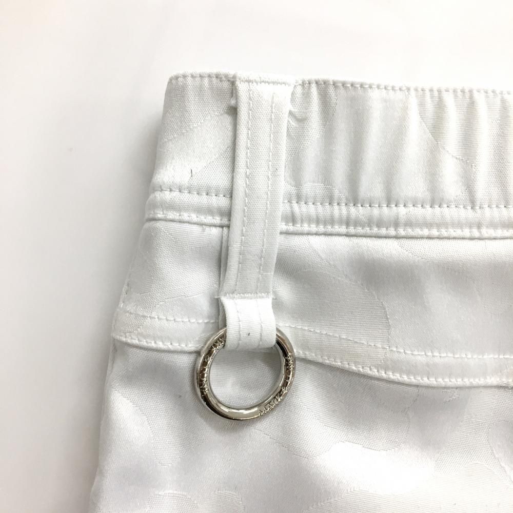 美品】マークアンドロナ ハーフパンツ 白 迷彩 カモフラ ティー装着可