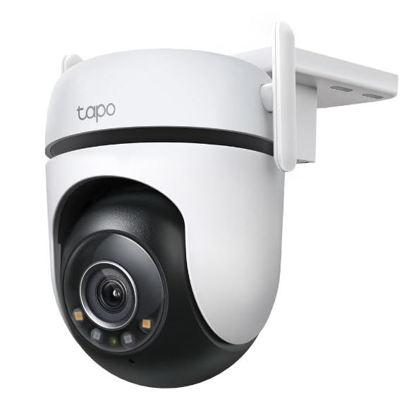 TP-Link tapo 屋外カメラ WiFi ネットワークカメラ 無線/有線接続 みまもりカメラ 防犯カメラ 屋内/屋外 パン/チルト対応 スマホ アプリ 動体/人物/車両検知 2K QHD スターライト IP66 防水防塵 音声通話 Ta 3211e208
