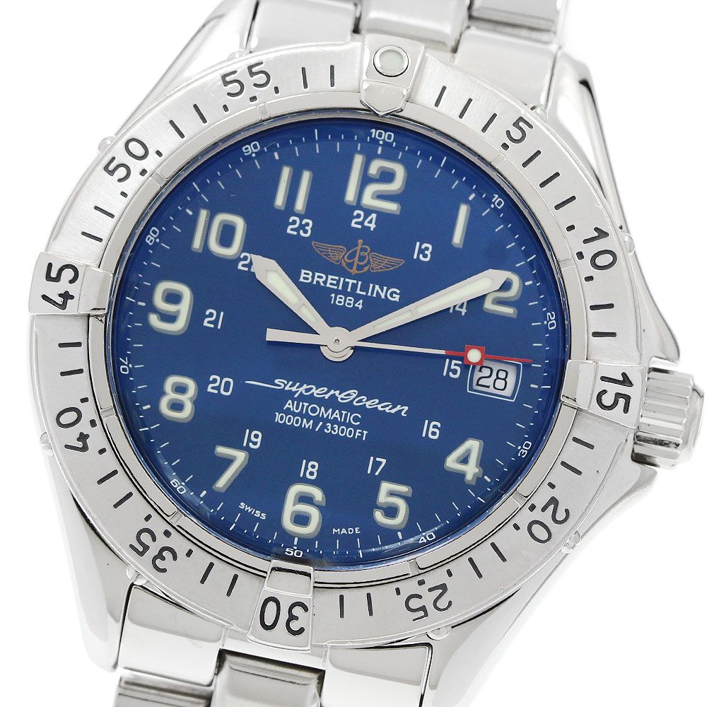 ブライトリング BREITLING A17340 スーパーオーシャン デイト 自動巻き