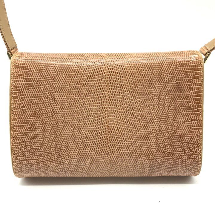 GUCCI グッチ リザード ゴールド金具 タイガーアイ ヴィンテージ 2way