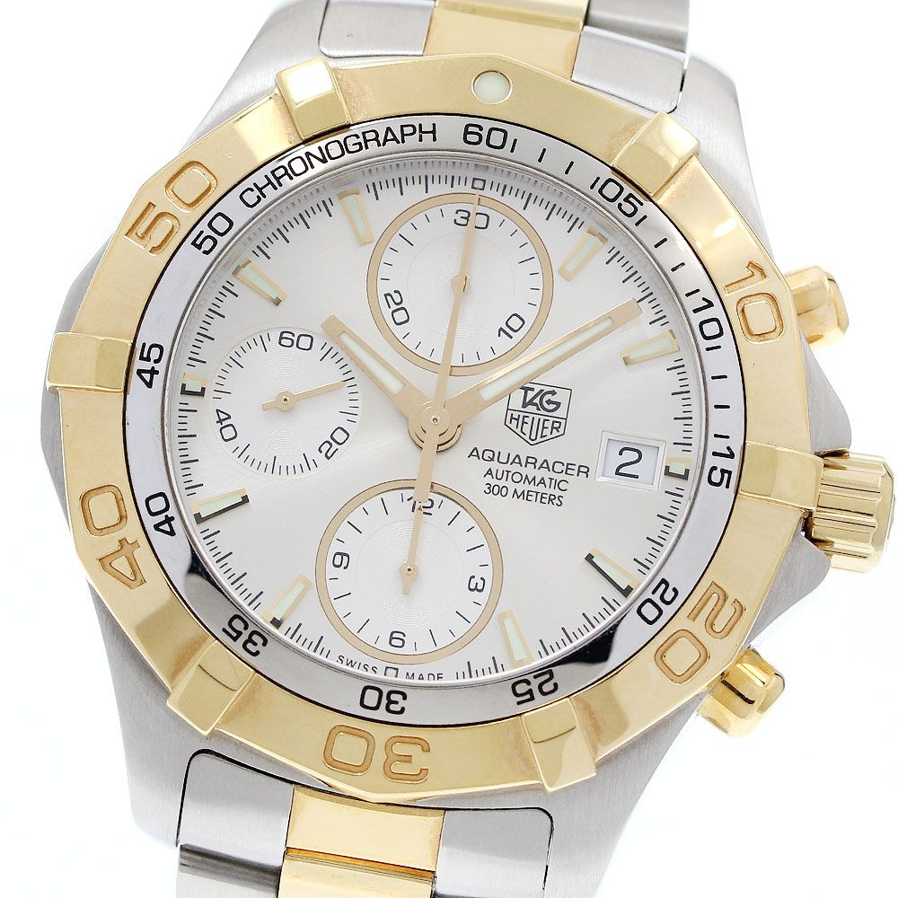 タグホイヤー TAG HEUER CAF2120 アクアレーサー デイト クロノグラフ 自動巻き メンズ _960061