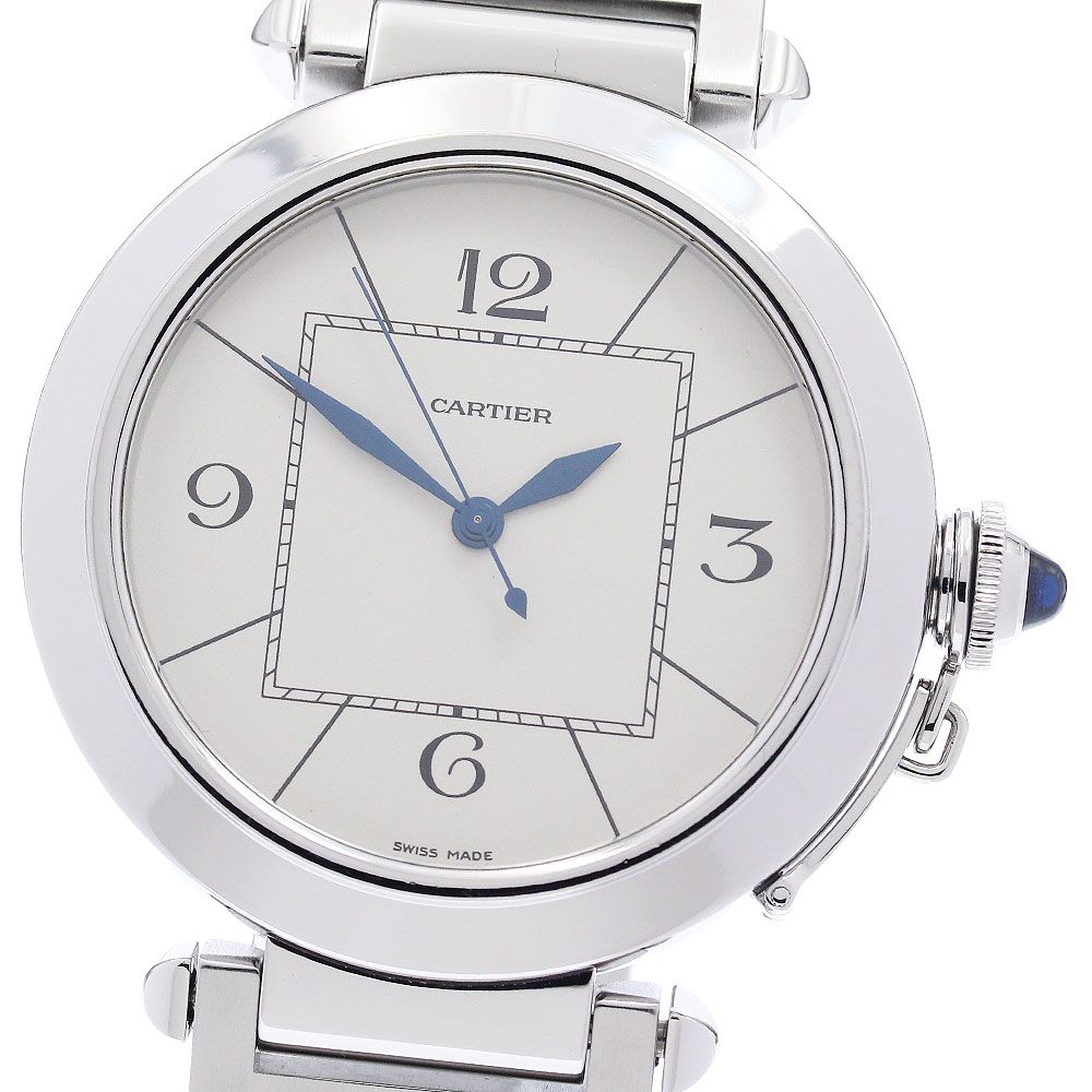 カルティエ CARTIER W31072M7 パシャ 42MM 自動巻き メンズ 良品 保証書付き_947144