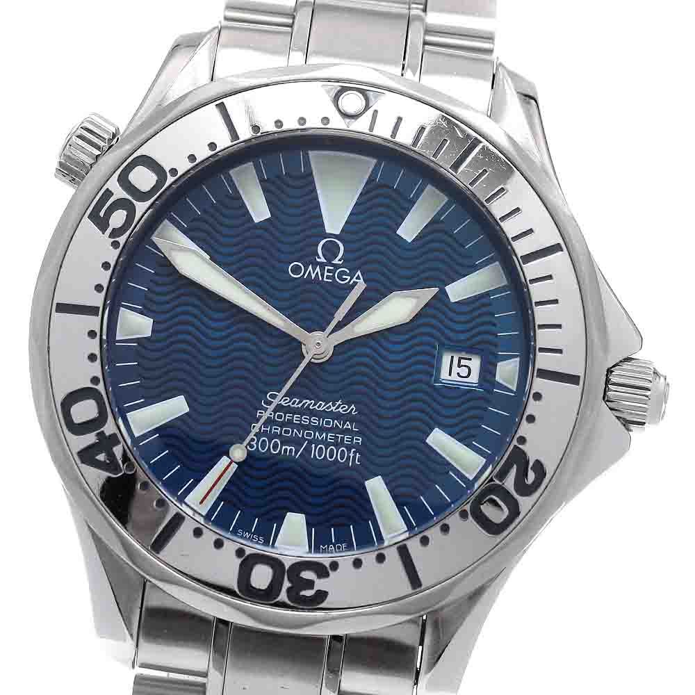 オメガ OMEGA 2255.80 シーマスター300 デイト 自動巻き メンズ _950293