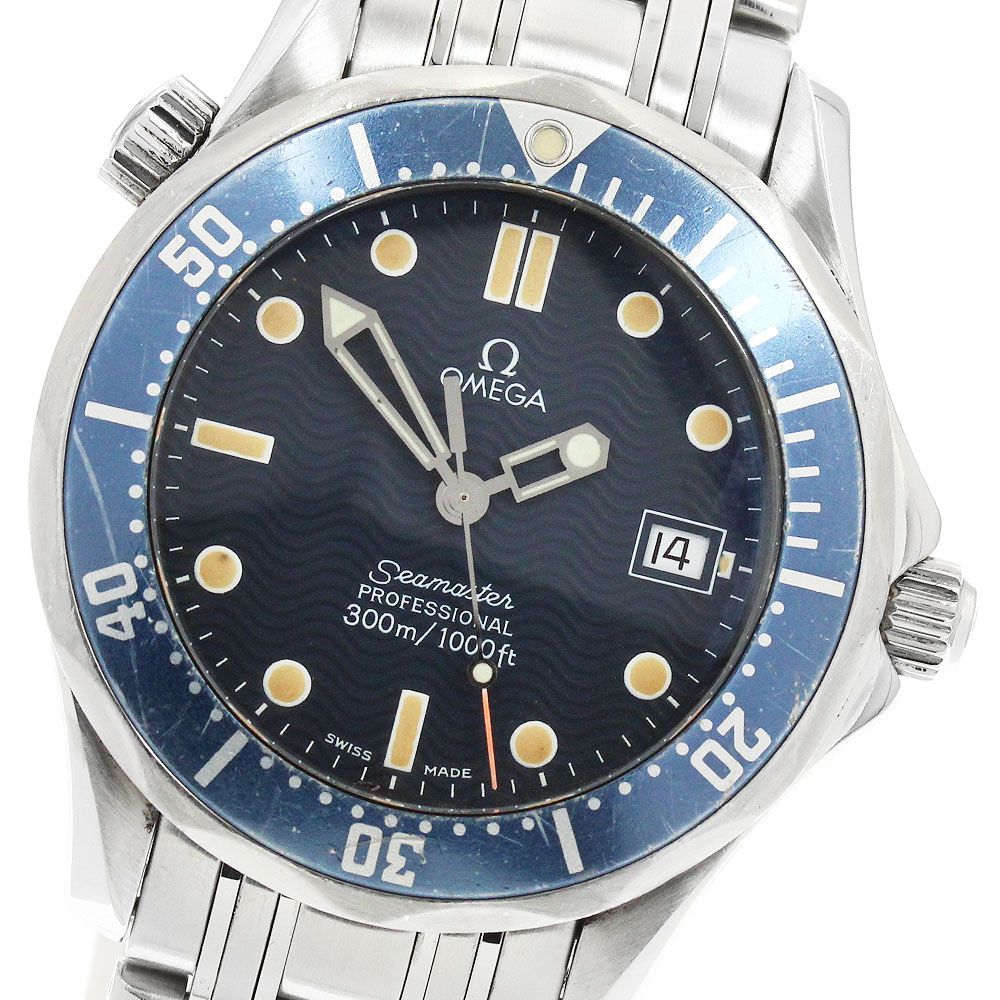 オメガ OMEGA 2561.80 シーマスター300 デイト クォーツ ボーイズ _954154