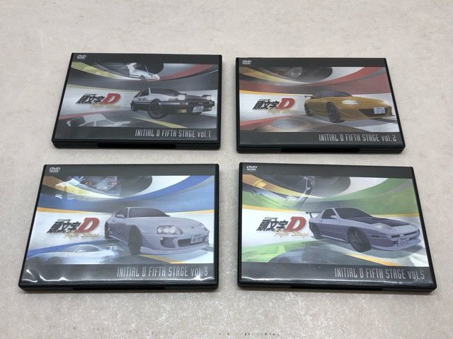 頭文字D FIFTH STAGE DVD 1.2.3.5巻セット 【E3838-008】024 - メルカリ