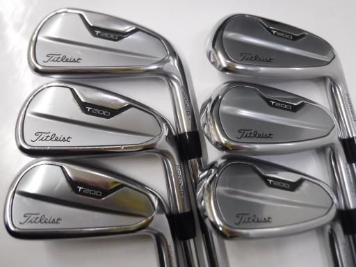 【中古】 タイトリスト Titleist T200(2021) 7S アイアンセット IR NS PRO 105T (フレックスS) メンズ 男性用 右利き 右用 Cランク ゴルフクラブ