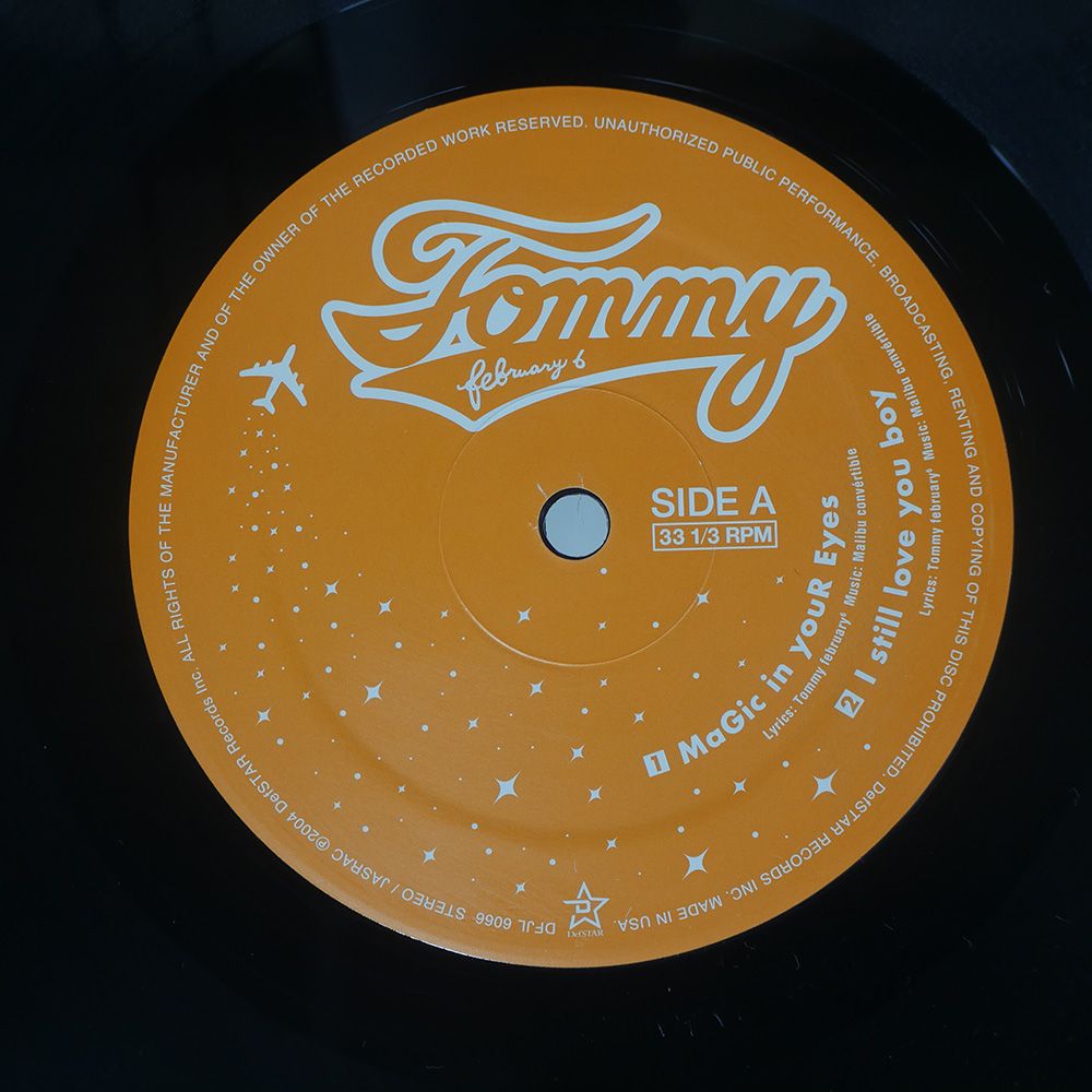 レコード Tommy february6 Music in your Eyes レコード