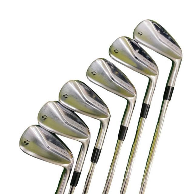 【中古】 テーラーメイド Taylor Made P・770(2020) 6S アイアンセット IR NS PRO MODUS3 TOUR105 (フレックスS) メンズ 男性用 右利き 右用 Cランク ゴルフクラブ