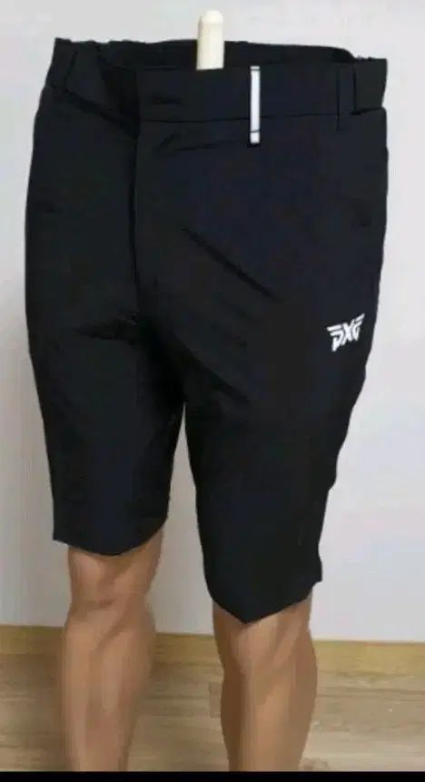 PXG ブラック メンズ ハーフパンツ ゴルフウェア