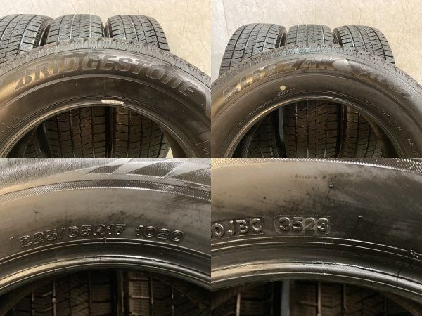 BS BRIDGESTONE BLIZZAK VRX2 225/65R17 17インチ スタッドレス 4本 23